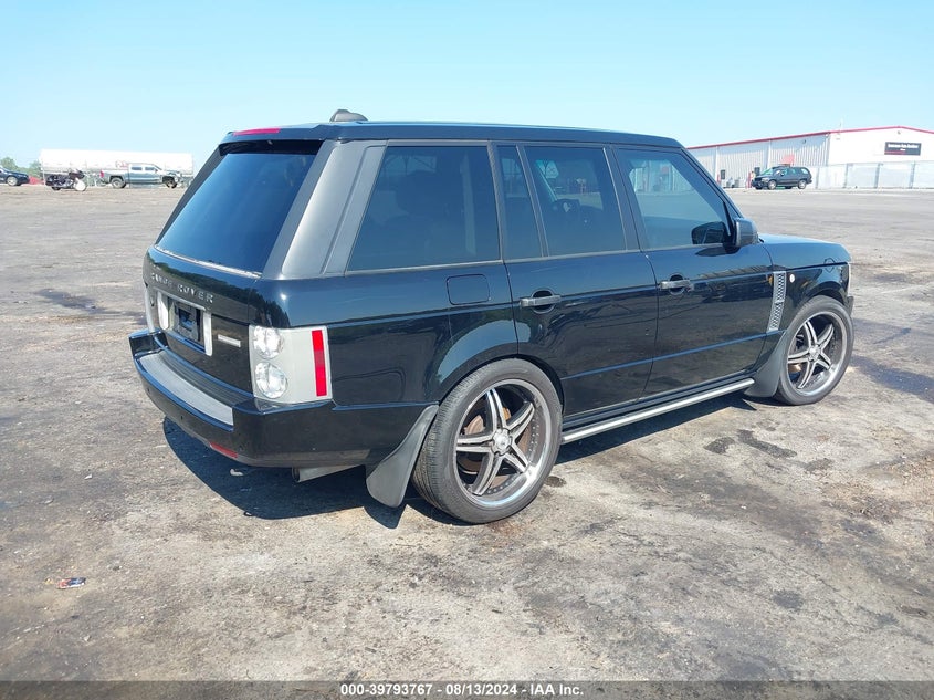 2007 LAND ROVER RANGE ROVER VIN: SALMF13427A254181