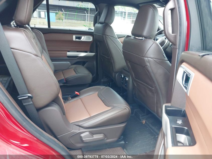 2022 Ford Explorer King Ranch VIN: 1FM5K8LC9NGB15999 Lot: 39793778