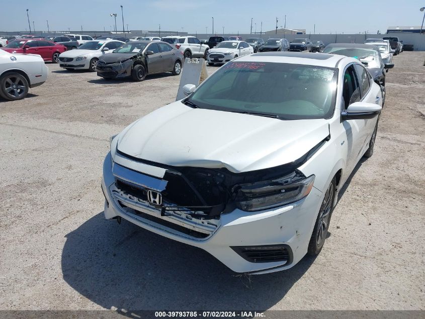 2019 Honda Insight Touring VIN: 19XZE4F9XKE000944 Lot: 39793785