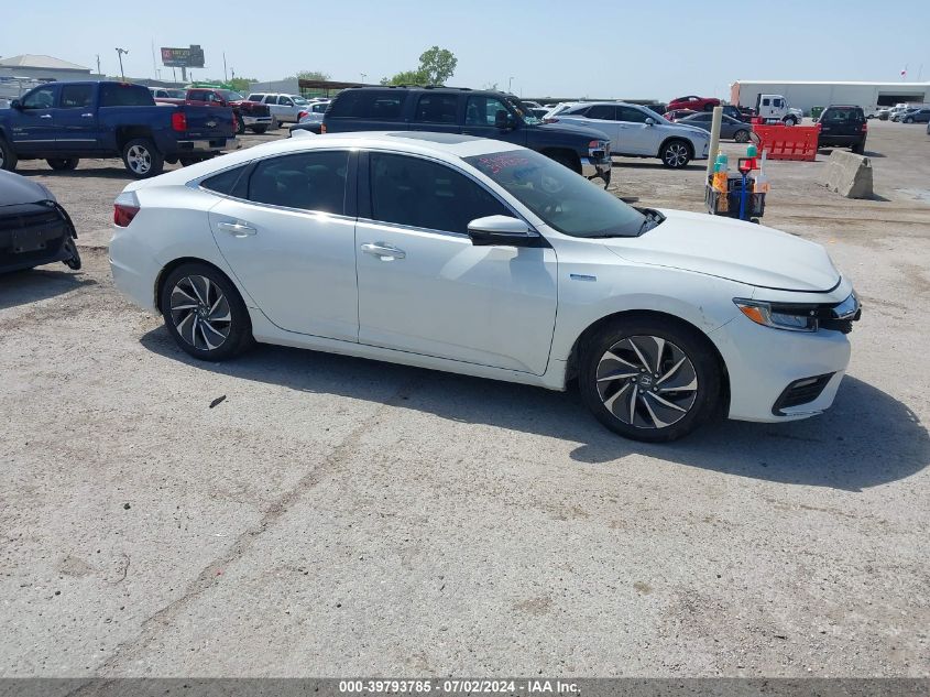 2019 Honda Insight Touring VIN: 19XZE4F9XKE000944 Lot: 39793785