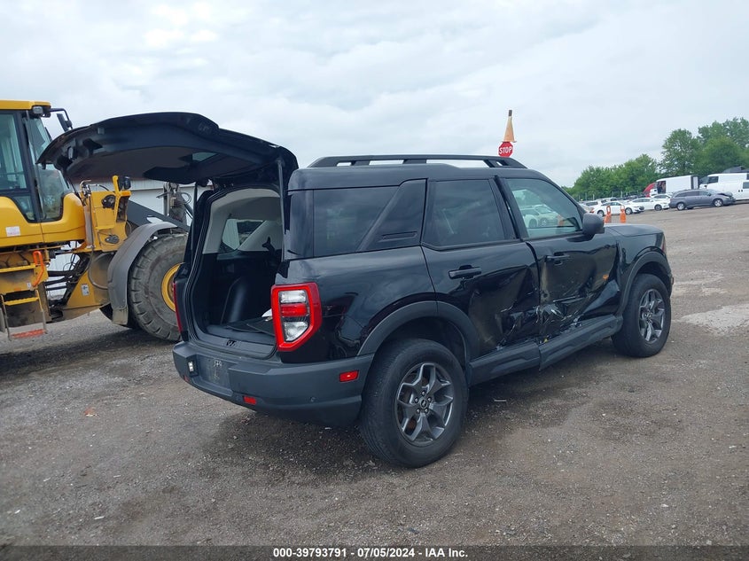 2021 Ford Bronco Sport Badlands VIN: 3FMCR9D93MRA02374 Lot: 39793791