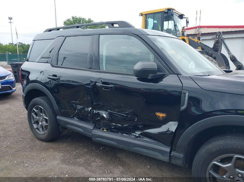 2021 Ford Bronco Sport Badlands VIN: 3FMCR9D93MRA02374 Lot: 39793791