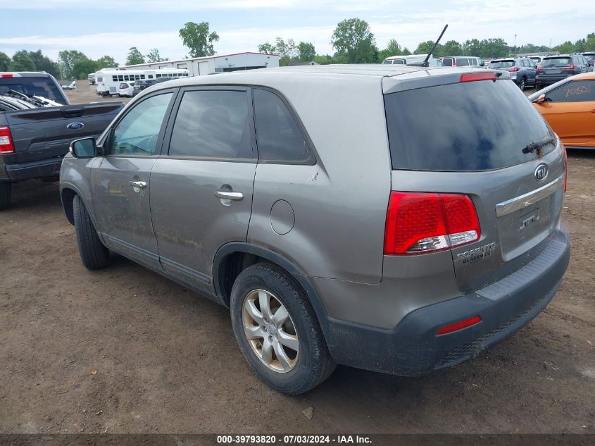 2012 Kia Sorento Lx VIN: 5XYKT3A14CG218692 Lot: 39793820