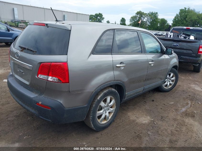 2012 Kia Sorento Lx VIN: 5XYKT3A14CG218692 Lot: 39793820