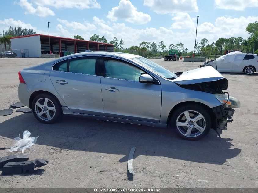 2013 Volvo S60 T5/T5 Platinum/T5 Premier/T5 Premier Plus VIN: YV1612FS0D2232243 Lot: 39793828