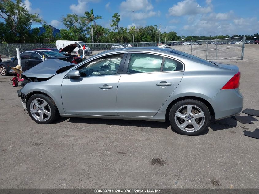 2013 Volvo S60 T5/T5 Platinum/T5 Premier/T5 Premier Plus VIN: YV1612FS0D2232243 Lot: 39793828