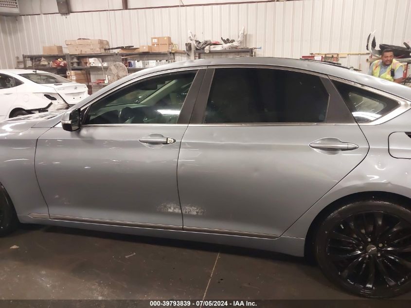 2017 Genesis G80 5.0 Ultimate VIN: KMHGN4JF4HU181758 Lot: 39793839