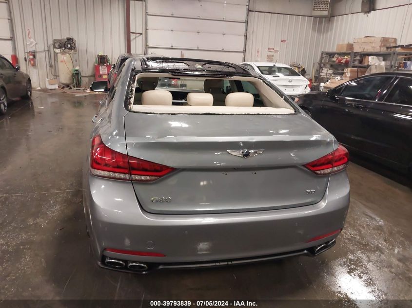 2017 Genesis G80 5.0 Ultimate VIN: KMHGN4JF4HU181758 Lot: 39793839