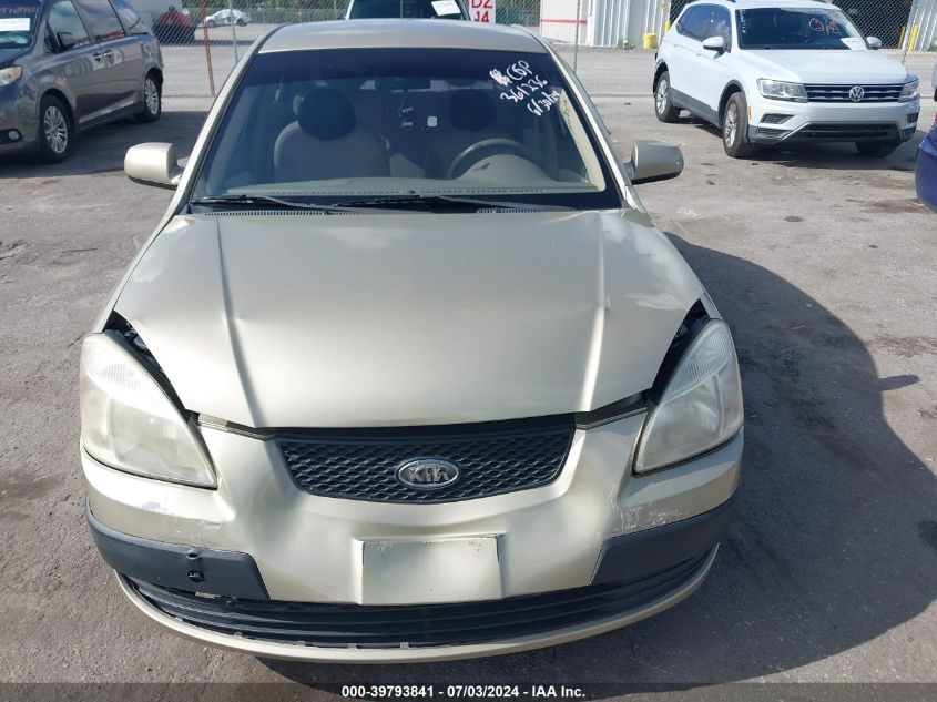 2008 Kia Rio Lx/Sx VIN: KNADE123486361236 Lot: 39793841