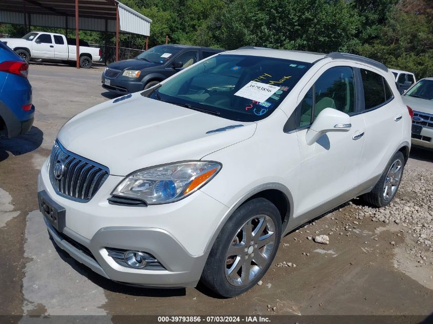 2015 Buick Encore Leather VIN: KL4CJCSB6FB032744 Lot: 39793856