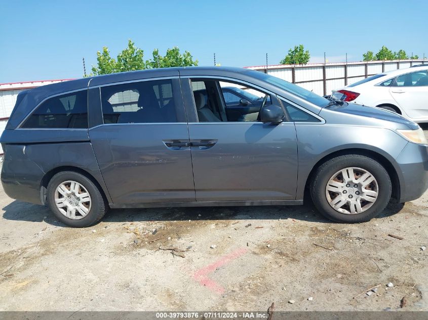 2012 Honda Odyssey Lx VIN: 5FNRL5H21CB089701 Lot: 39793876