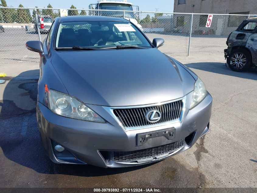 2013 Lexus Is 250 VIN: JTHBF5C29D5189563 Lot: 39793892