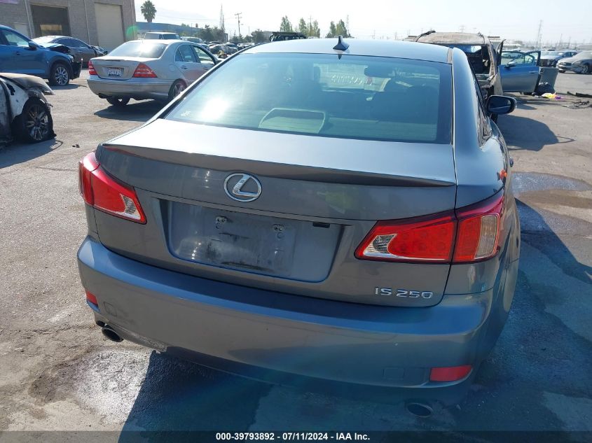 2013 Lexus Is 250 VIN: JTHBF5C29D5189563 Lot: 39793892