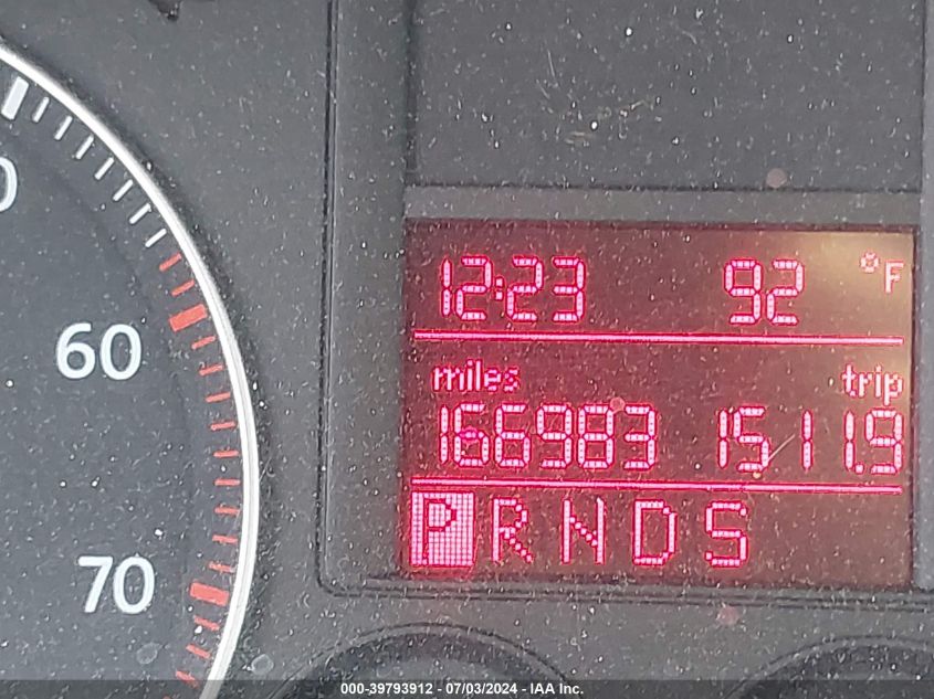 2007 Volkswagen Jetta Wolfsburg Edition VIN: 3VWEF71K27M169079 Lot: 39793912