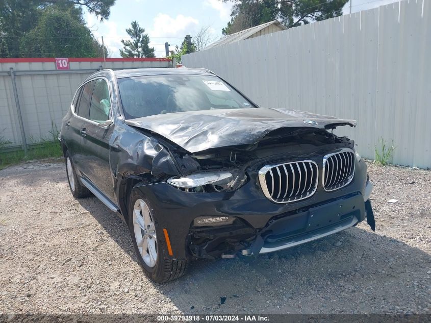 2021 BMW X3 Sdrive30I VIN: 5UXTY3C08M9H99127 Lot: 39793918
