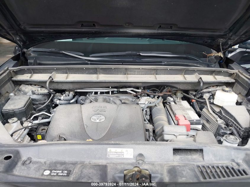 2022 Toyota Highlander Xse VIN: 5TDLZRBH0NS239756 Lot: 39793924