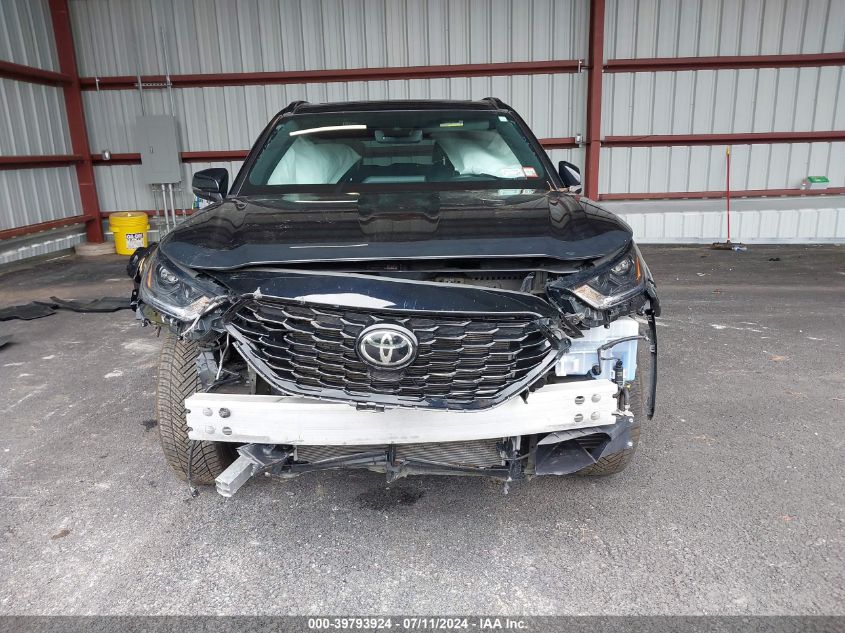 2022 Toyota Highlander Xse VIN: 5TDLZRBH0NS239756 Lot: 39793924