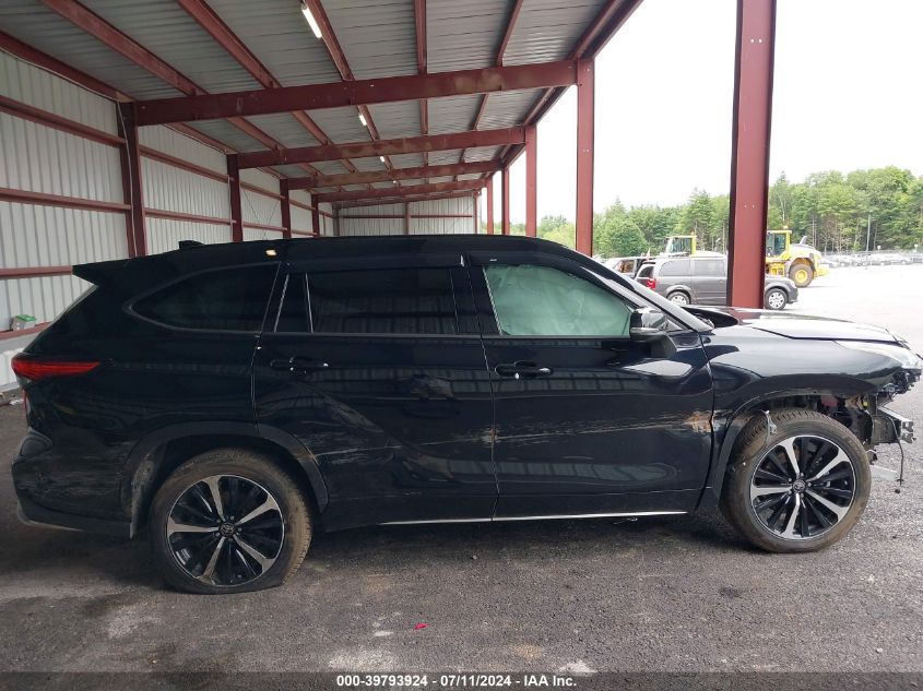 2022 Toyota Highlander Xse VIN: 5TDLZRBH0NS239756 Lot: 39793924