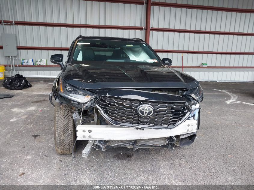 2022 Toyota Highlander Xse VIN: 5TDLZRBH0NS239756 Lot: 39793924