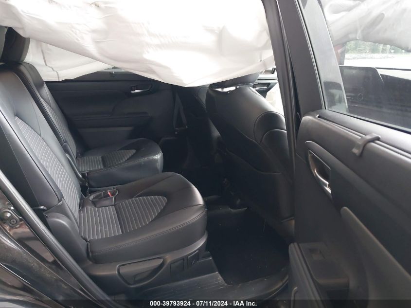 2022 Toyota Highlander Xse VIN: 5TDLZRBH0NS239756 Lot: 39793924