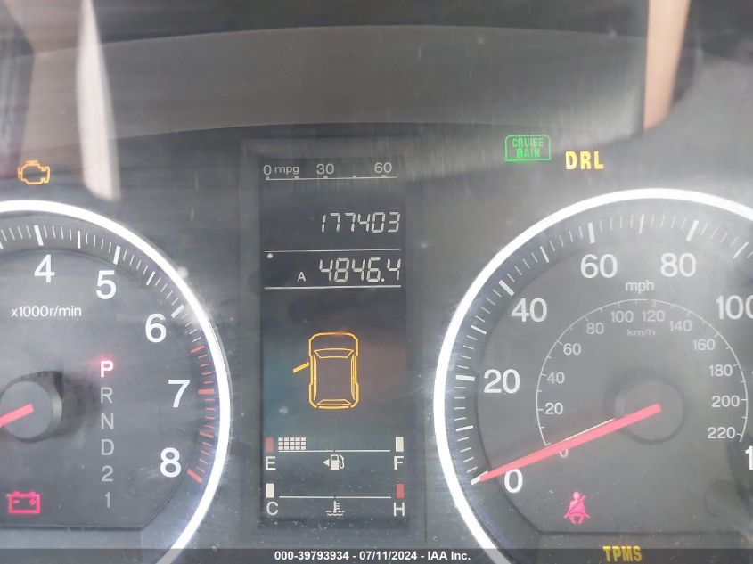 2007 Honda Cr-V Lx VIN: JHLRE383X7C012838 Lot: 39793934