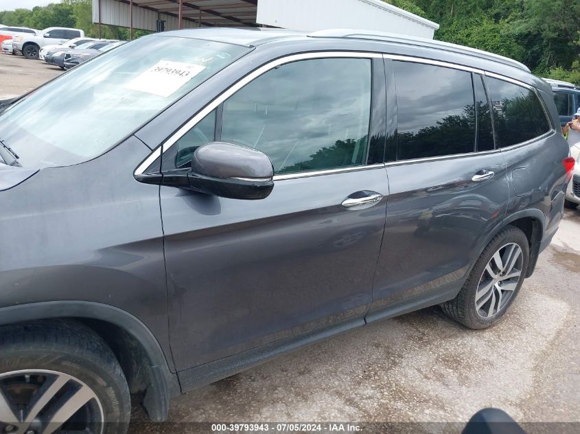 2016 Honda Pilot Elite VIN: 5FNYF6H08GB053100 Lot: 39793943