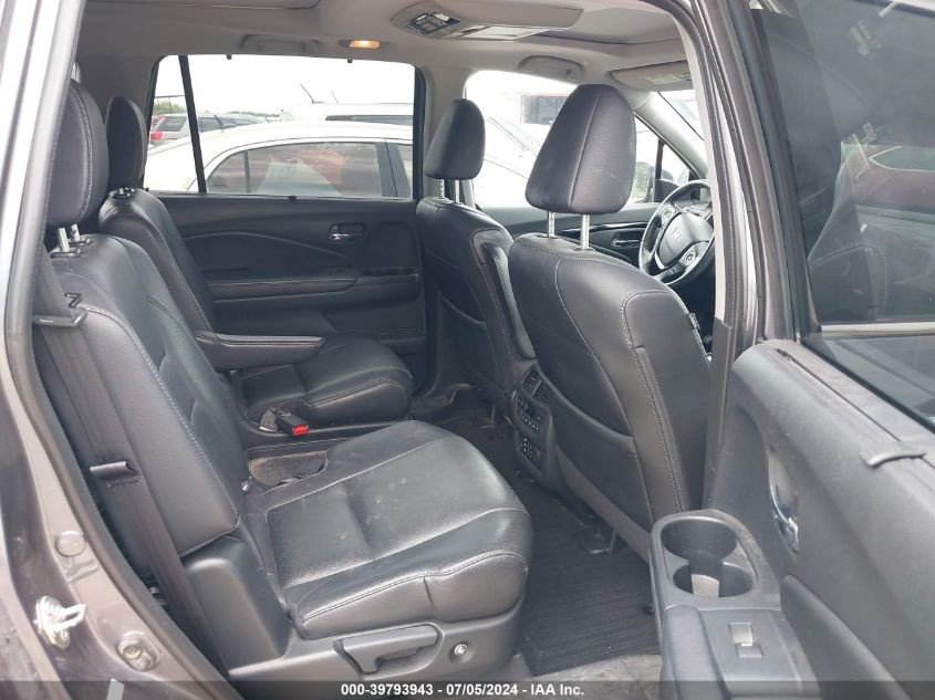 2016 Honda Pilot Elite VIN: 5FNYF6H08GB053100 Lot: 39793943