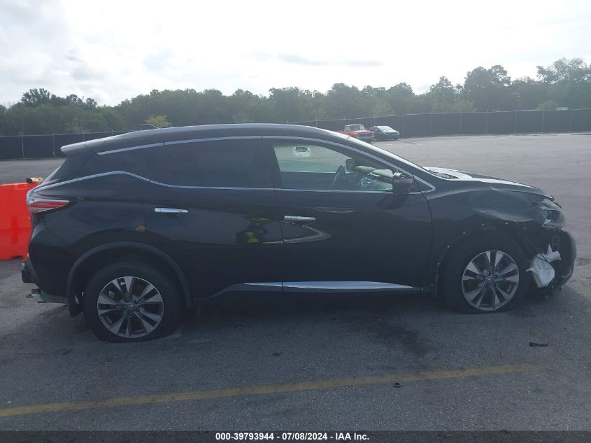2018 Nissan Murano S/Sl/Sv/Platinum VIN: 5N1AZ2MH0JN108852 Lot: 39793944