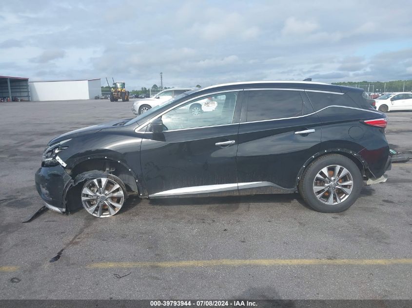 2018 Nissan Murano S/Sl/Sv/Platinum VIN: 5N1AZ2MH0JN108852 Lot: 39793944