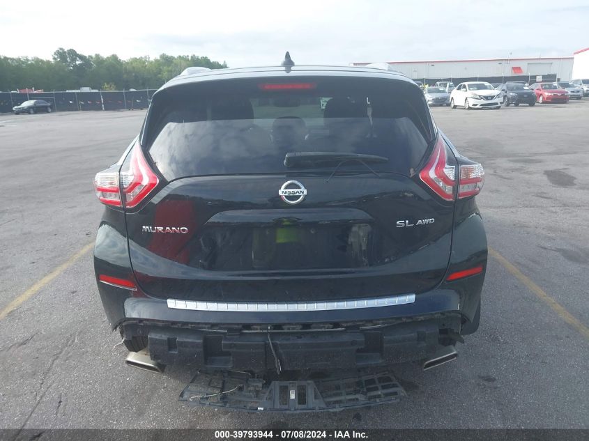 2018 Nissan Murano S/Sl/Sv/Platinum VIN: 5N1AZ2MH0JN108852 Lot: 39793944