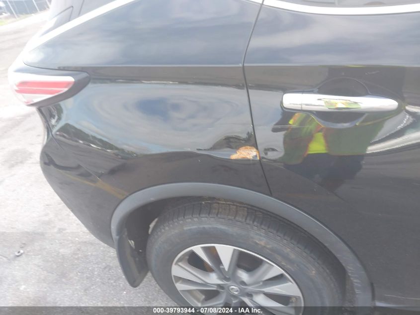 2018 Nissan Murano S/Sl/Sv/Platinum VIN: 5N1AZ2MH0JN108852 Lot: 39793944