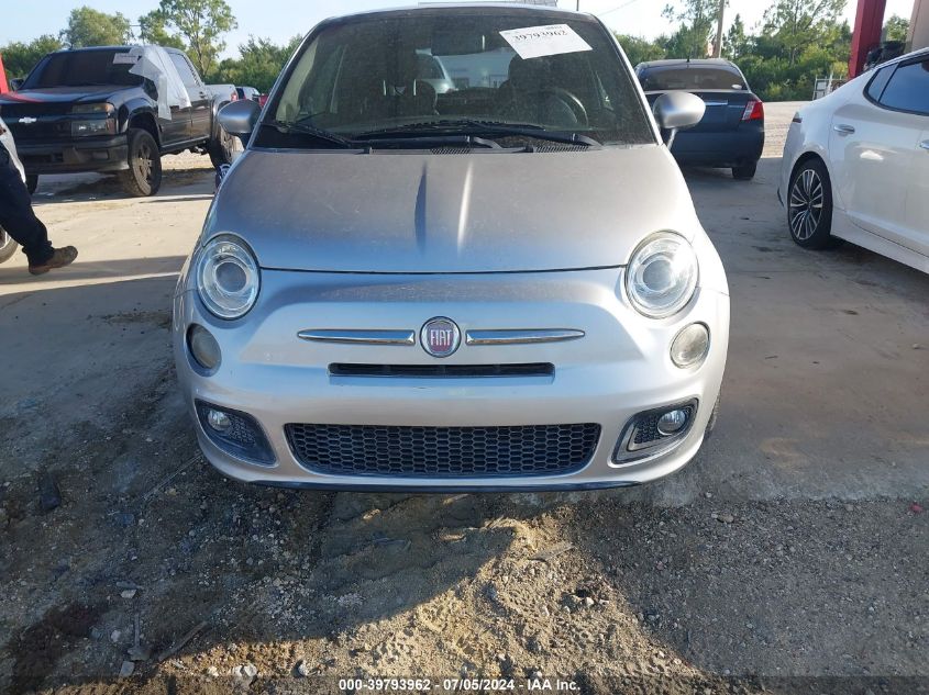 2012 Fiat 500 Sport VIN: 3C3CFFBR6CT125557 Lot: 39793962
