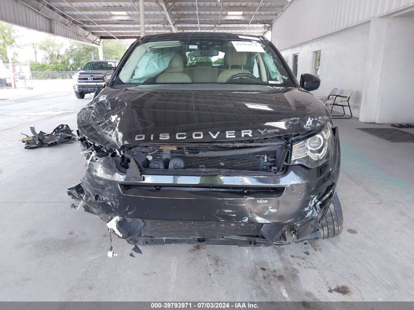 2018 Land Rover Discovery Sport Hse VIN: SALCR2RX6JH743465 Lot: 39793971