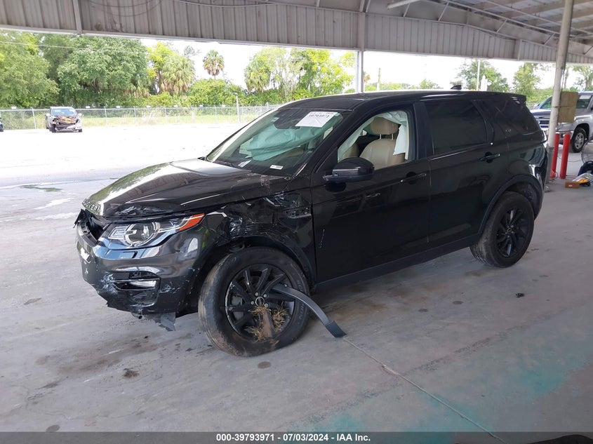 2018 LAND ROVER DISCOVERY SPORT HSE VIN: SALCR2RX6JH743465