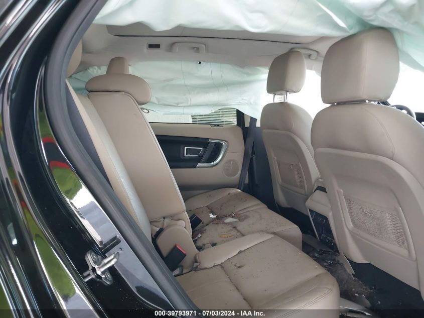 2018 Land Rover Discovery Sport Hse VIN: SALCR2RX6JH743465 Lot: 39793971