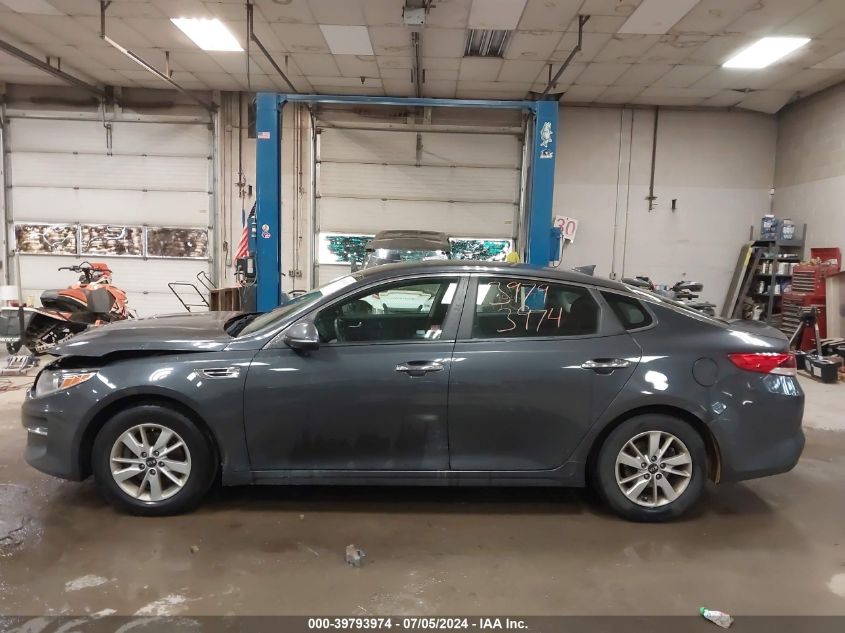2016 Kia Optima Lx VIN: KNAGT4L33G5117102 Lot: 39793974