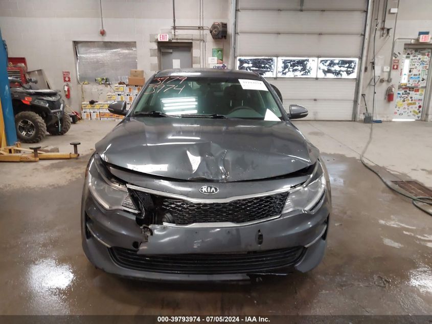 2016 Kia Optima Lx VIN: KNAGT4L33G5117102 Lot: 39793974