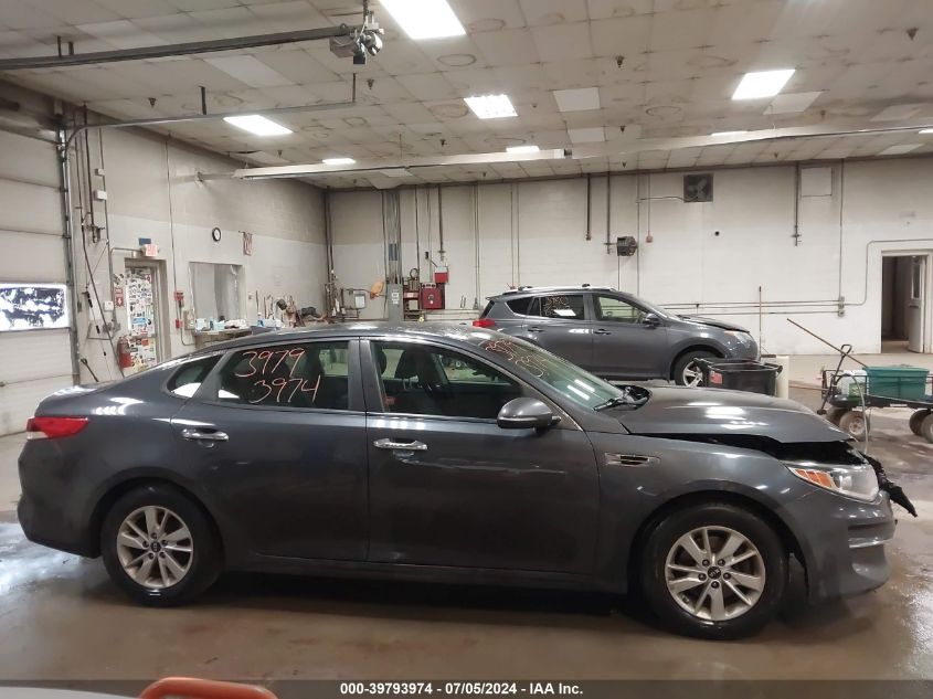 2016 Kia Optima Lx VIN: KNAGT4L33G5117102 Lot: 39793974