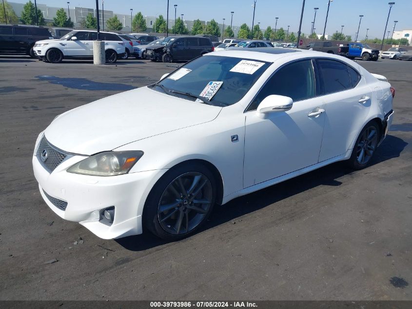 2012 Lexus Is 350 VIN: JTHBE5C26C5030887 Lot: 39793986