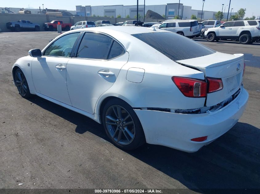 2012 Lexus Is 350 VIN: JTHBE5C26C5030887 Lot: 39793986