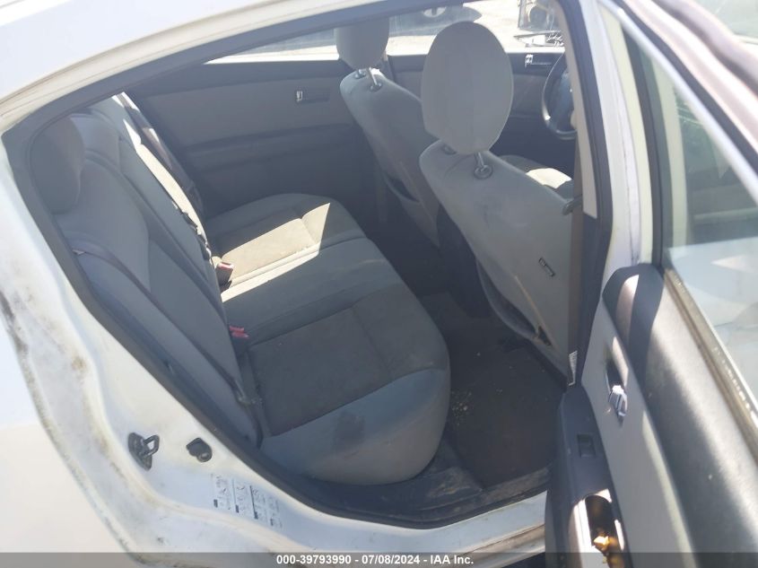 2010 Nissan Sentra 2.0/2.0S/Sr/2.0Sl VIN: 3N1AB6AP6AL657681 Lot: 39793990