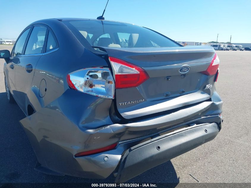 2014 Ford Fiesta Titanium VIN: 3FADP4CJ5EM107211 Lot: 39793993