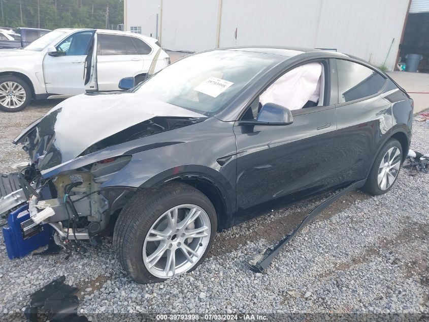 VIN 7SAYGDED0RF096263 2024 TESLA MODEL Y no.2