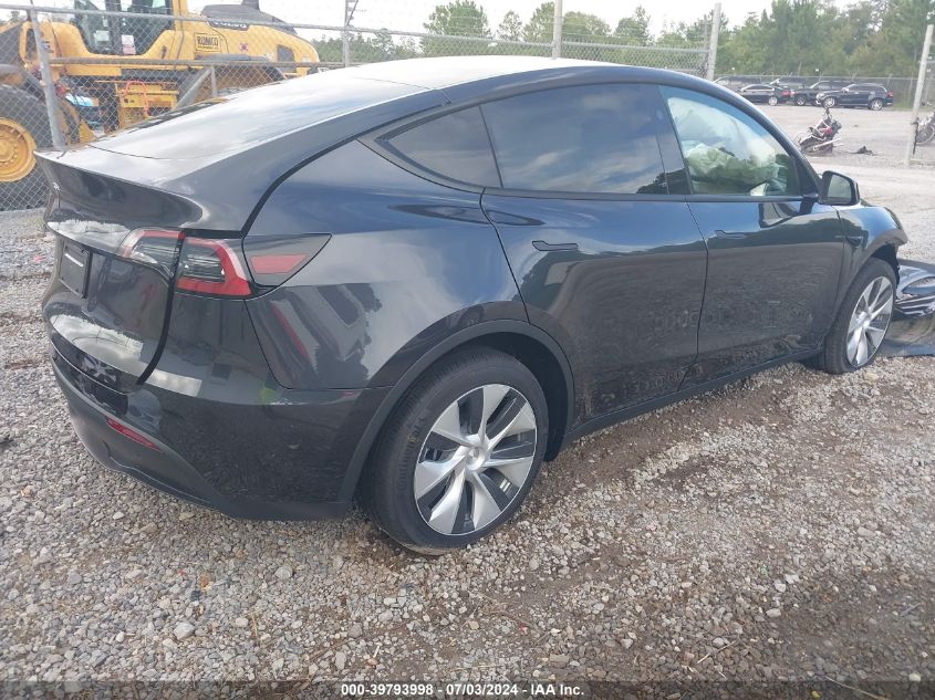 VIN 7SAYGDED0RF096263 2024 TESLA MODEL Y no.4