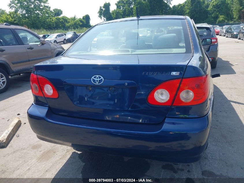 2005 Toyota Corolla Le VIN: 2T1BR32E15C432151 Lot: 39794003