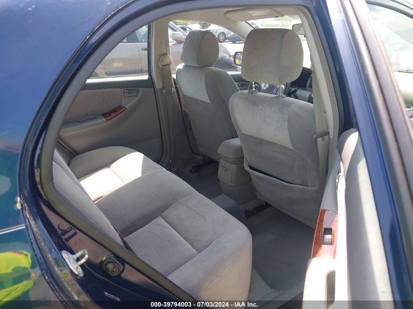 2005 Toyota Corolla Le VIN: 2T1BR32E15C432151 Lot: 39794003