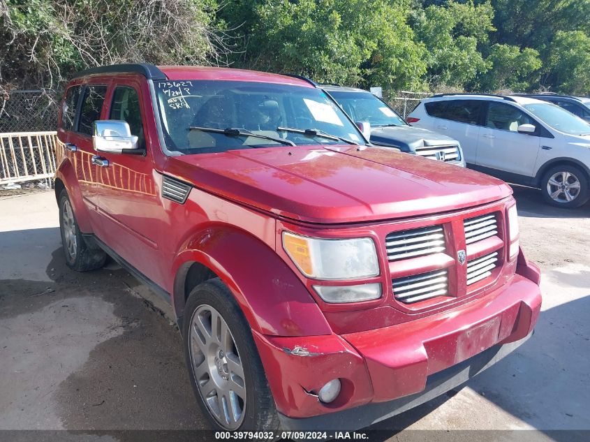 2010 Dodge Nitro Heat VIN: 1D4PT4GKXAW173627 Lot: 39794032