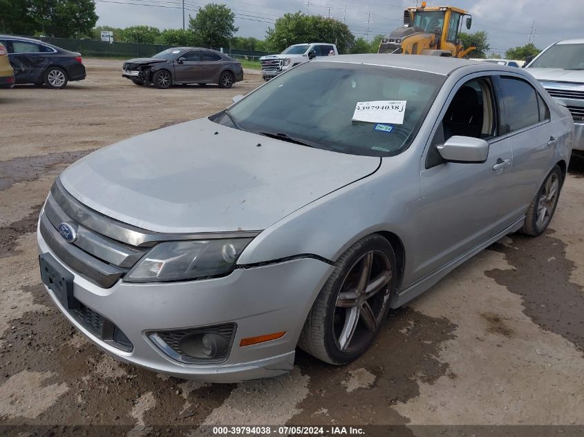 2012 Ford Fusion Sport VIN: 3FAHP0KC1CR184753 Lot: 39794038