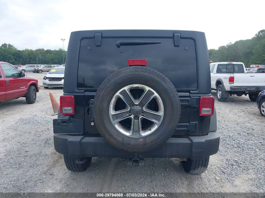 2016 Jeep Wrangler Unlimited Sport VIN: 1C4BJWDG8GL154898 Lot: 39794069