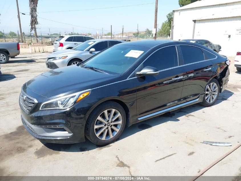 5NPE34AF4GH379783 2016 HYUNDAI SONATA - Image 2